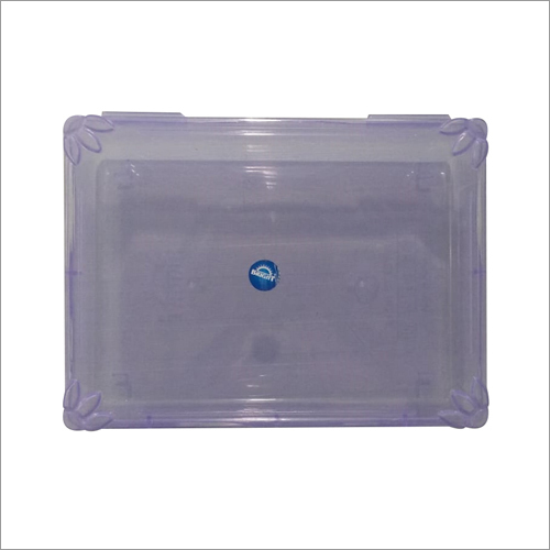 Plastic Packaging Box - 12 x 8 x 2 Inches, Transparent Plastic, Snap-on Lid, 1.5 Liters Capacity