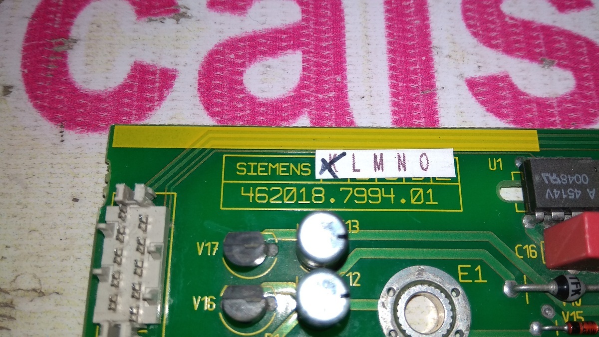Siemens S120 Power Bord