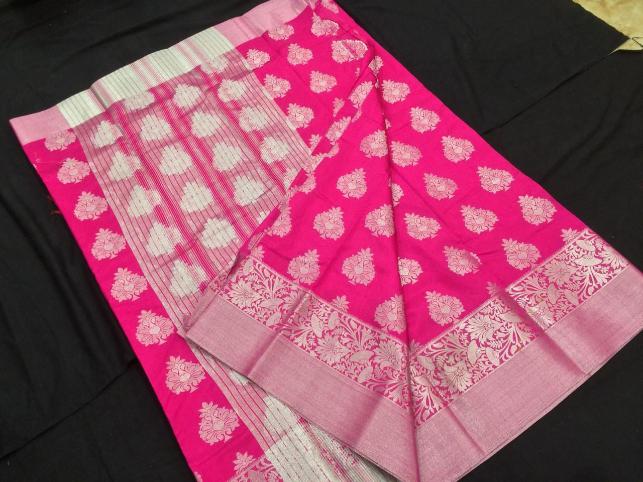 Linen Sa - Art Silk Fabric, Printed Design | Green Color With Elegant Touch For Sophisticated Home Decor