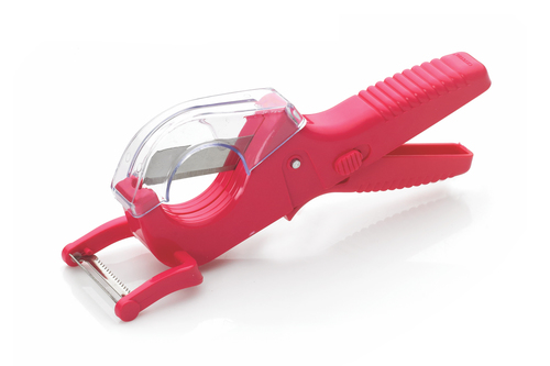 NEXT KNIFE CUM PEELER - Plastic & Iron, 23 x 3.3 x 1.9 cm, Lightweight (30-80 Grams), Versatile Design for Slicing & Peeling