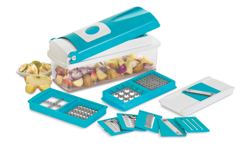 DICER PLUS - Plastic & Aluminum Alloy, 1-3mm Thickness, Lightweight Design, Efficient Food Preparation
