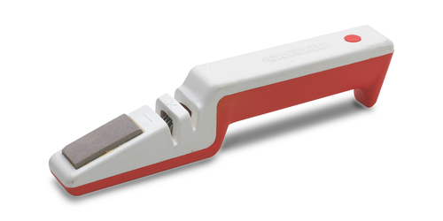 Knife Cum Scissor Sharpener - Plastic & Steel, 1.25mm Thick, Weighs 40-100g | Durable PTFE Material for Efficient Sharpening