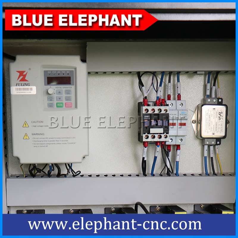 Vacuum Cleaning System Blue Elephant 1224 Wood Cnc Router Cutting Machine For Wood Carving Good Price Cnc Router Machine