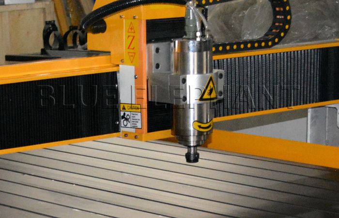 Vacuum Cleaning System Blue Elephant 1218 Cnc Router 3d Carving Cnc Router Machine 1218 With 3kw Water Cooling Spindle