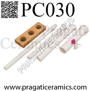 सिरेमिक कॉलर फर्नेस ट्यूब