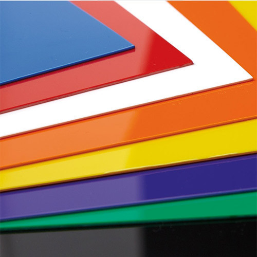 Hips Sheets - High-impact Polystyrene, Customizable Size, Glossy Or Matte Red Finish, 1.05 G/cma Density, 40 Mpa Tensile Strength