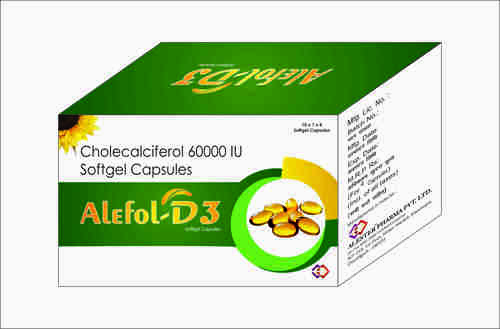 Cholecalciferol 60000 Iu Softgel Capsule Generic Drugs
