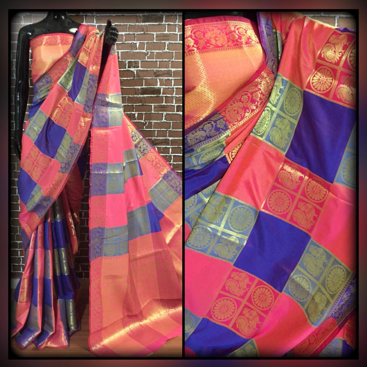 Multi Banarasi Saree