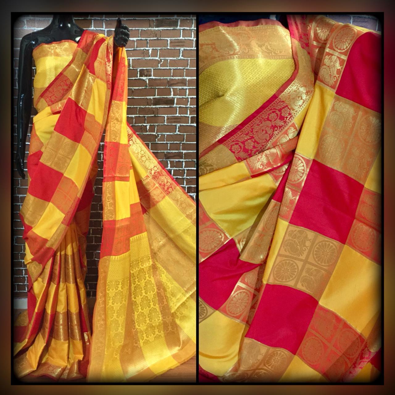 Multi Banarasi Saree
