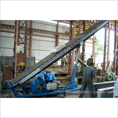 Hydraulic Bag Stacker - Cast Steel & Steel Alloy, 8x1x4 Meter, Blue | 25-100 TPH Lifting Capacity, Manual Control System, 6-Month Warranty