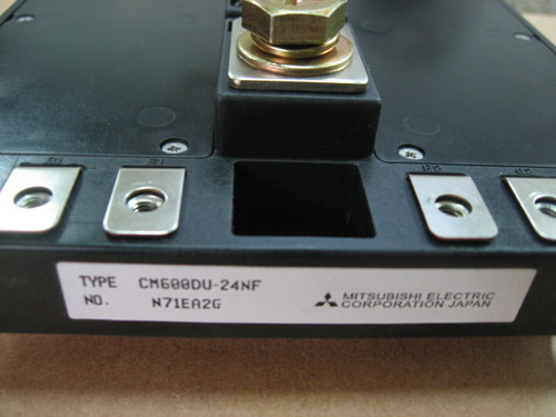 MITSUBISHI CM600DU-24NF IGBT Module - 600A Input / 1200V Output | High Frequency Operation, Electronic Power Switching Circuit, Over Current Limiting Function