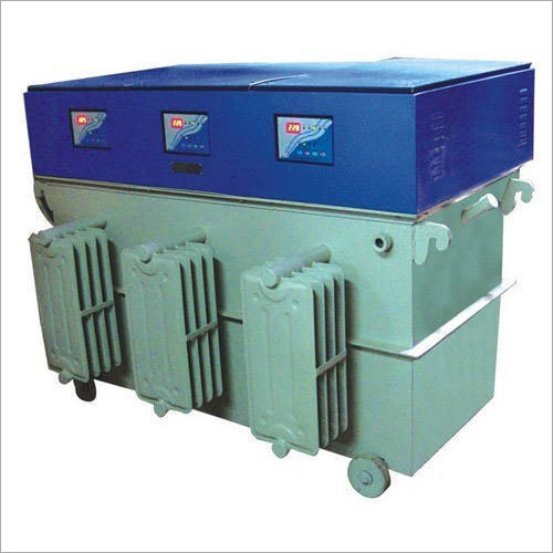 Three Phase Servo Voltage Stabilizer - 30kVA to 3000kVA Range | High and Low Voltage Cut-off, Thermal Overload Protection, Long Operational Life, Hassle-Free Performance