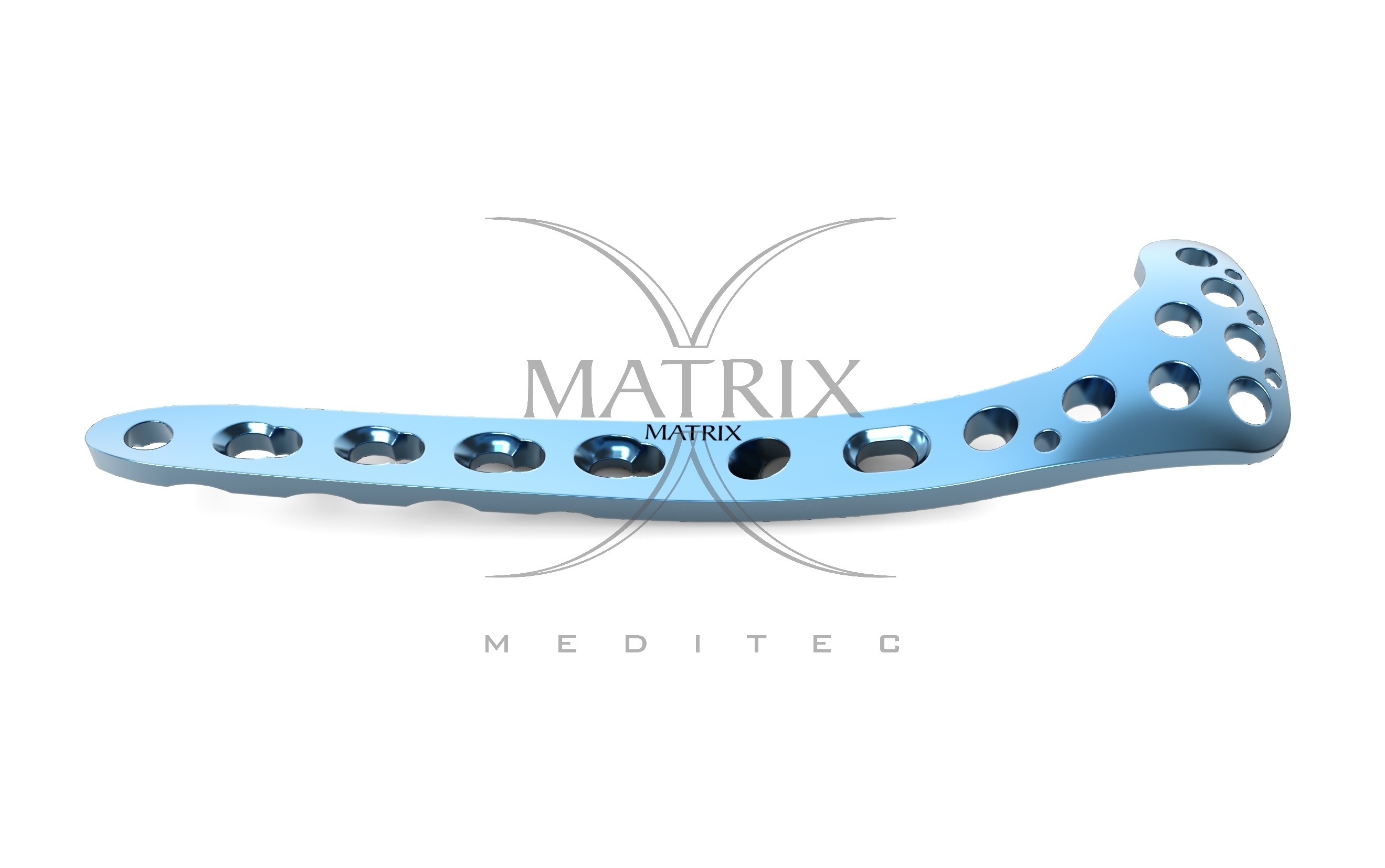 Blue Lcp Pa Proximal Lateral Tibia 3.5mm
