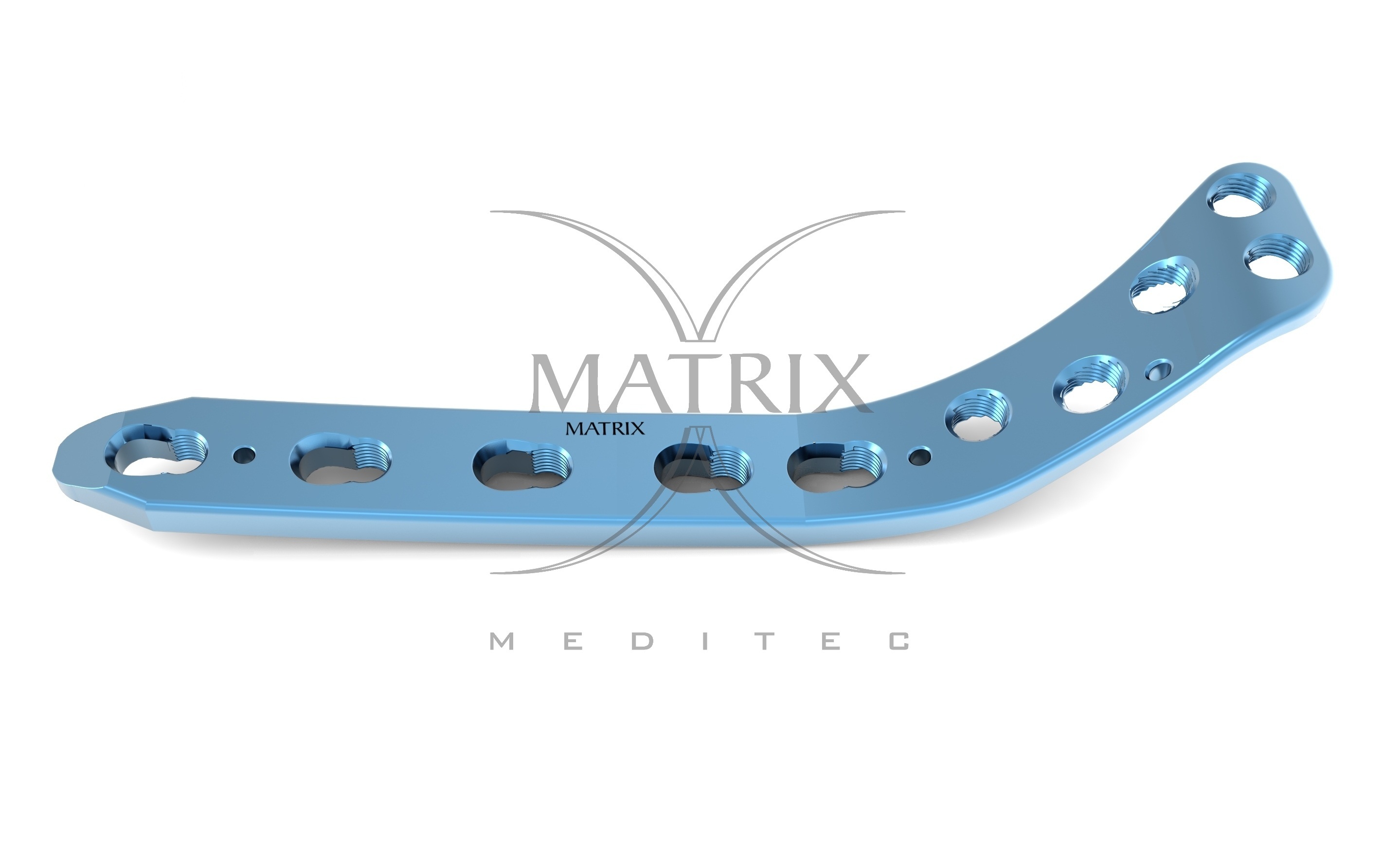 Blue Lcp Proximal Lateral Tibia 4.5mm