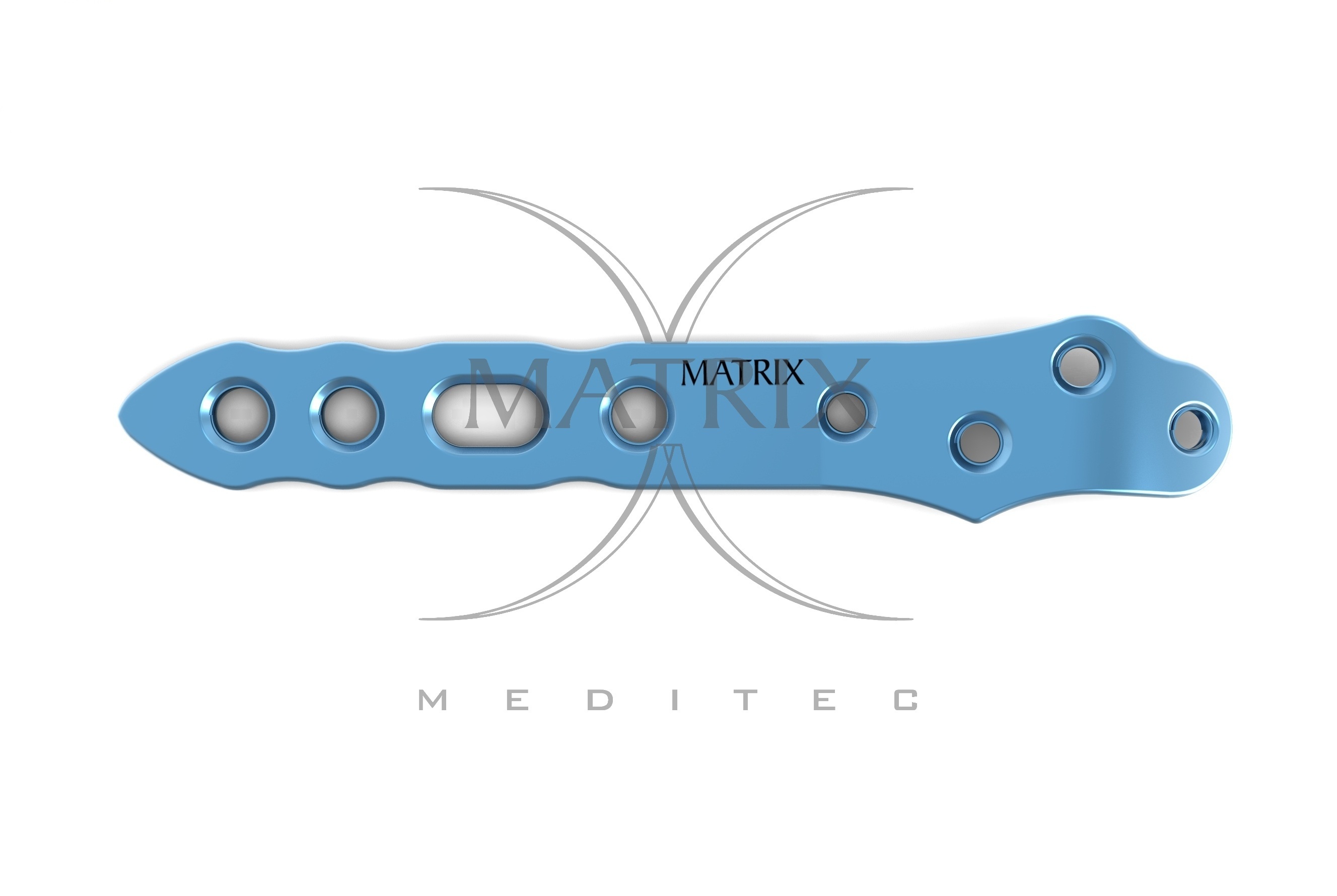 Blue Lcp Distal Fibula 3.5mm