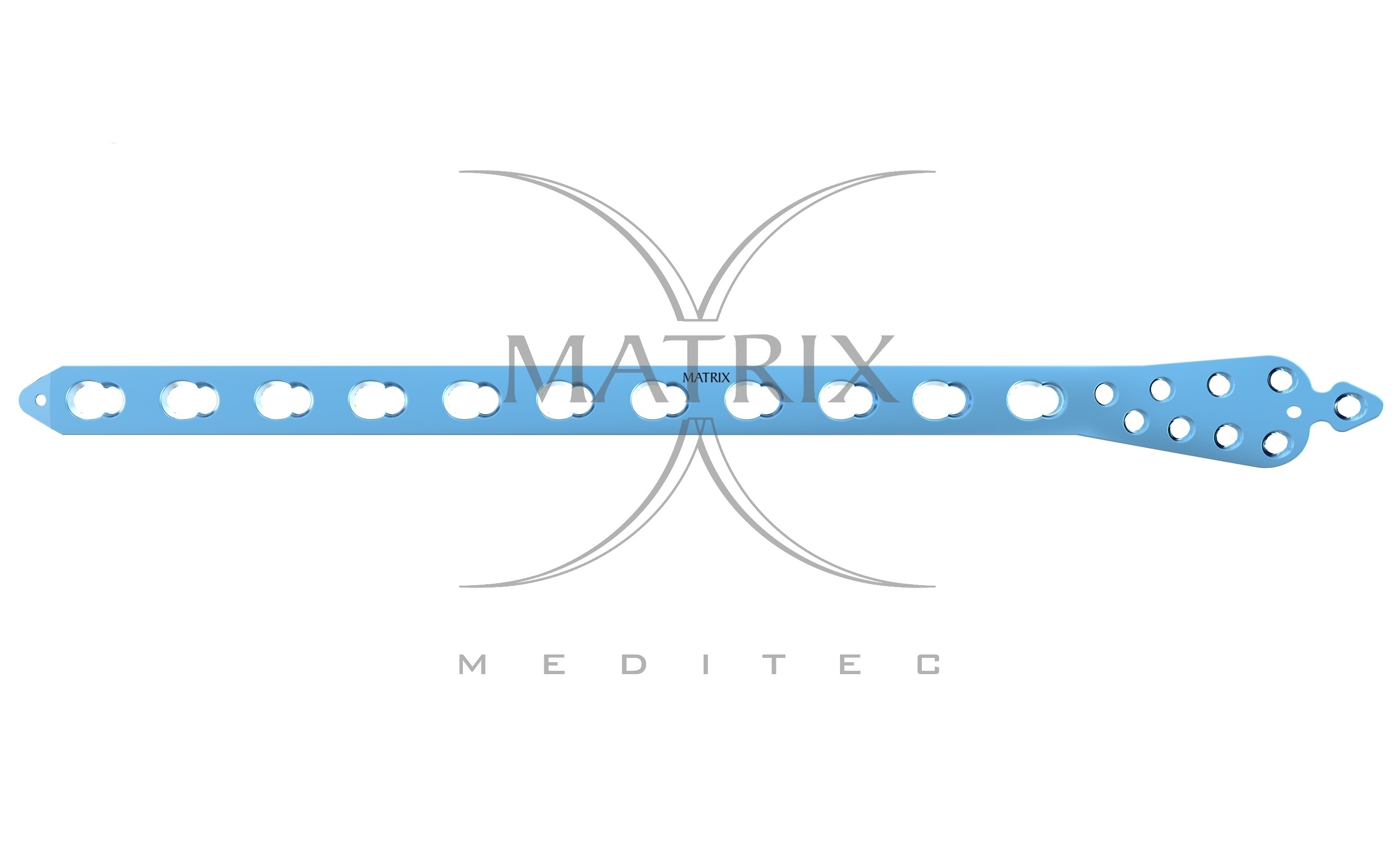 Lcp Medial Distal Tibia - Titanium 4.5mm, L-shaped Design, Blue Color, No Flexibility, Non-recyclable