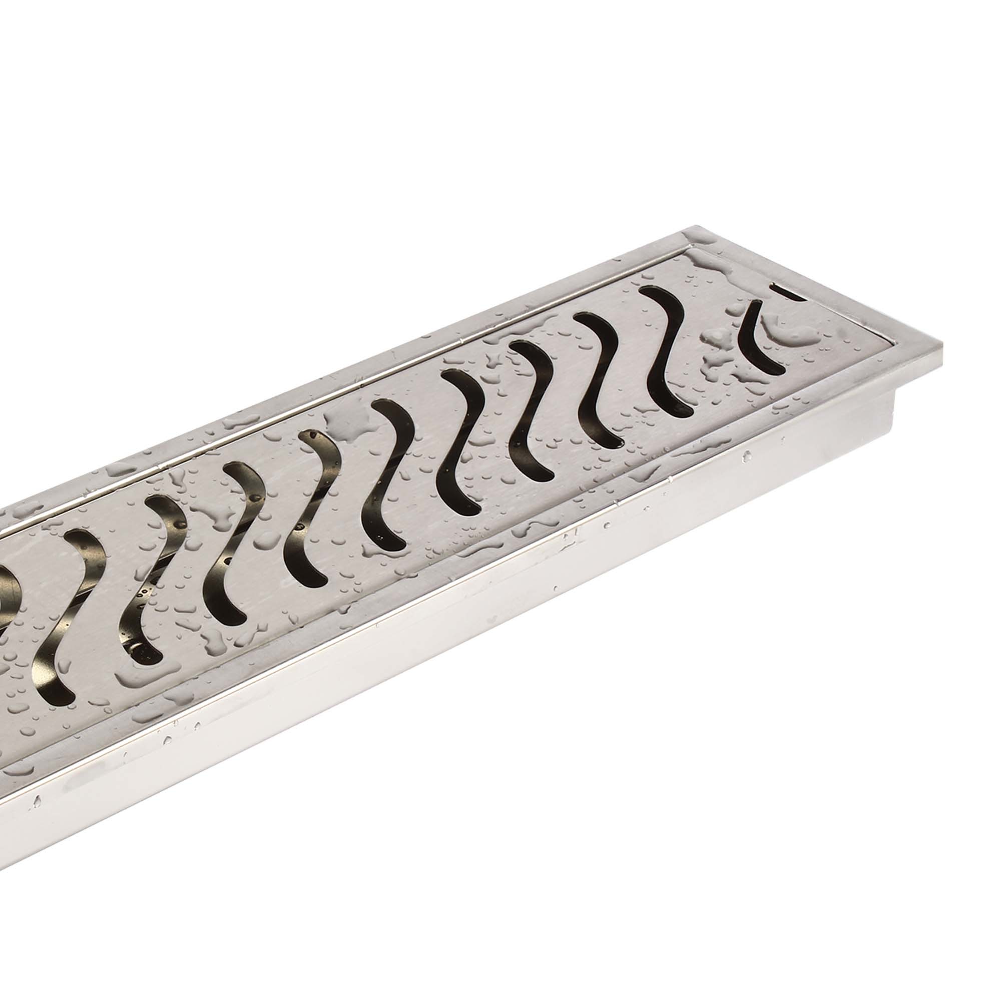 Ramada Linear Channel Drain - Metals Type: Stainless Steel