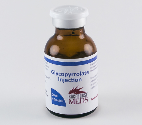 Glycopyrrolate Injection - Liquid Formulation, 1 mL Vials for Gastrointestinal Ulcer Treatment and Surgical Use, Lowers Salivary Secretion