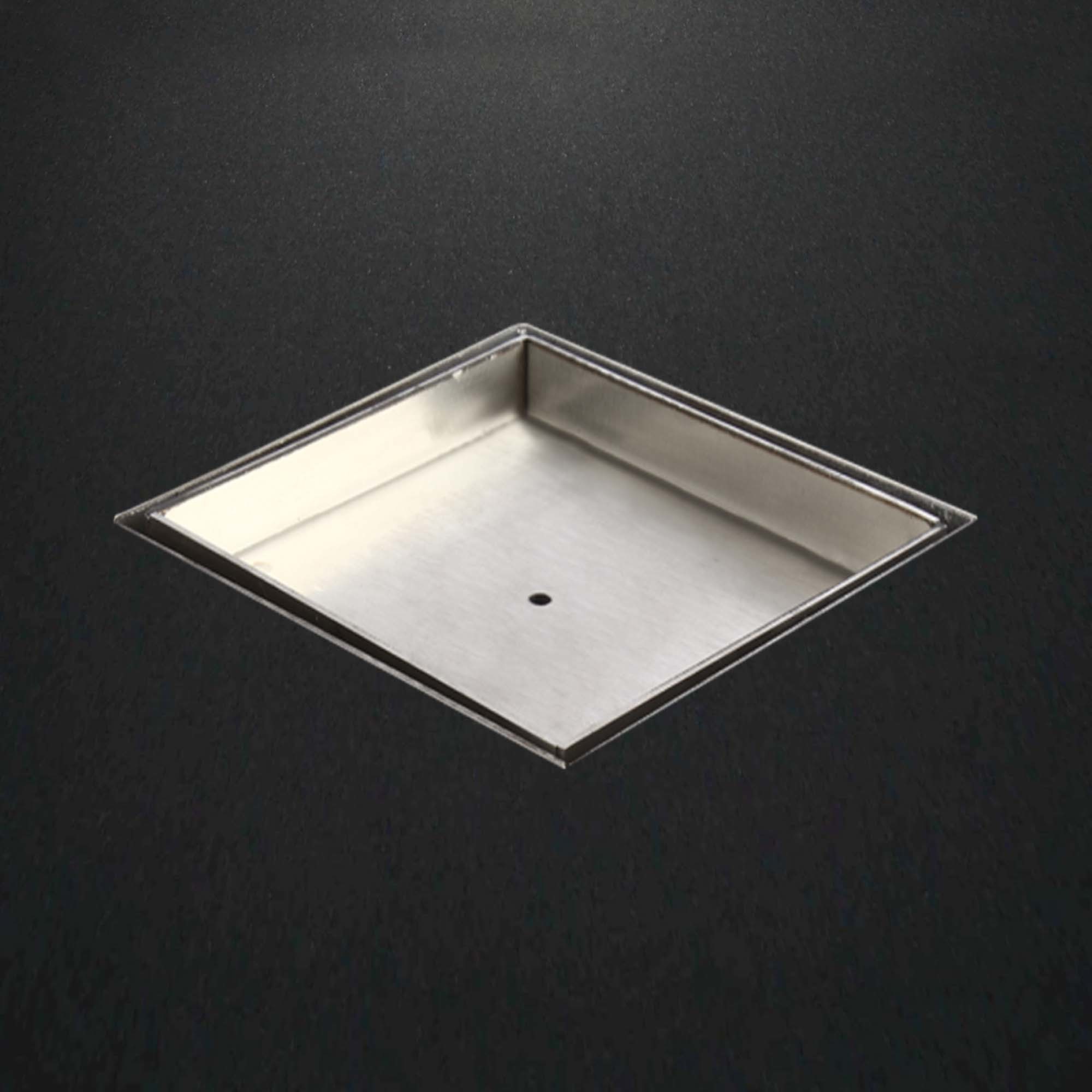 Square Straight Coler Tile Drain - Metals Type: Stainless Steel