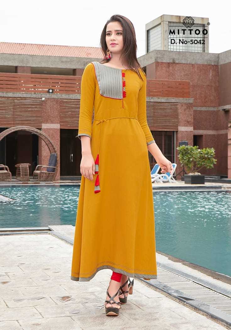 6 Colors Rayon Kurtis