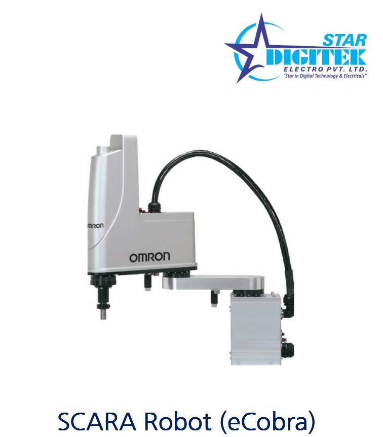 White & Steel Scara Robots (E Cobra)
