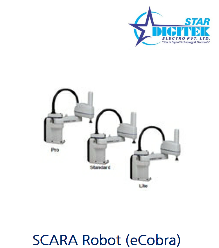 White & Steel Scara Robots (E Cobra)