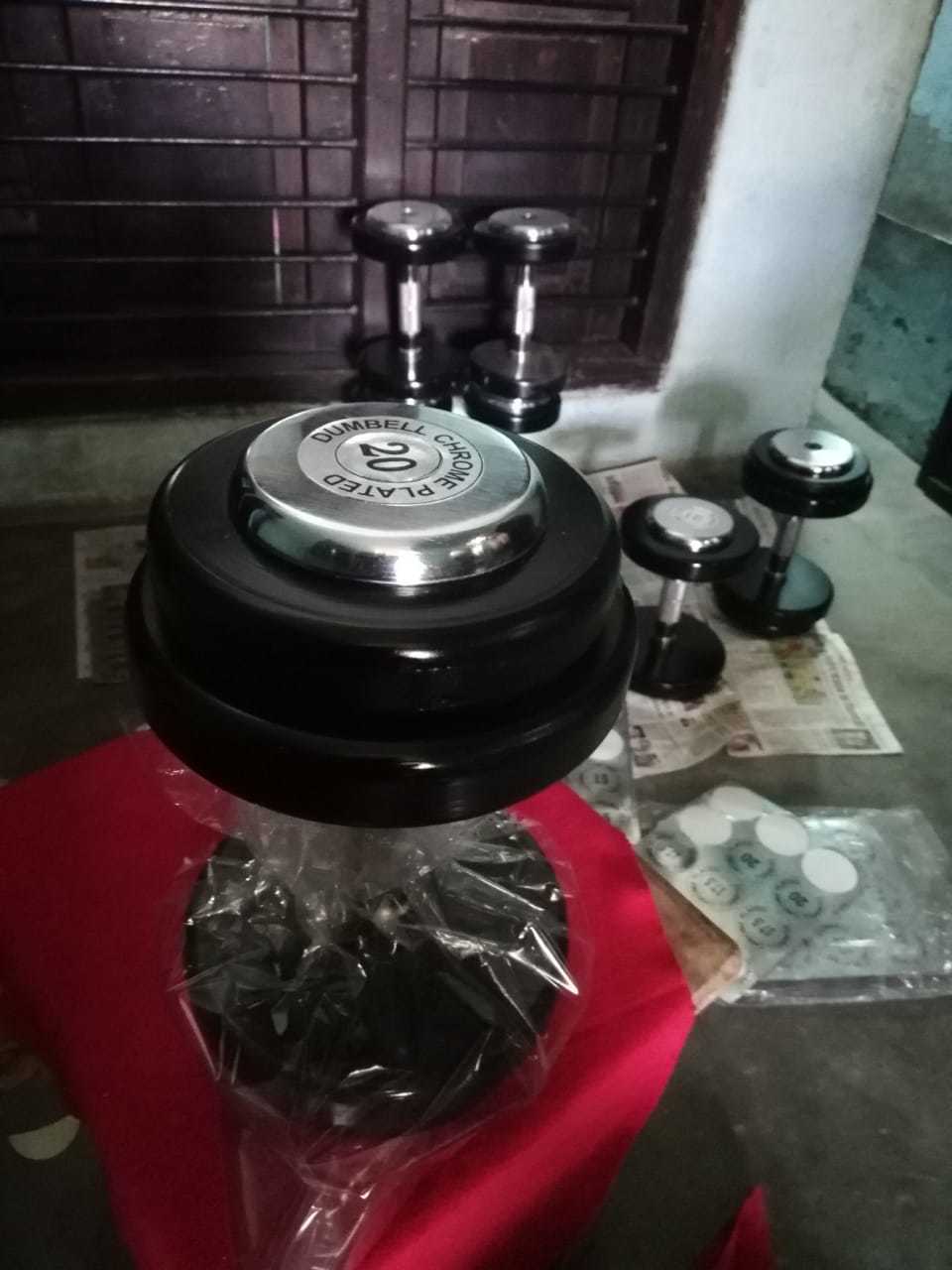 Croma Plate Dumbbell