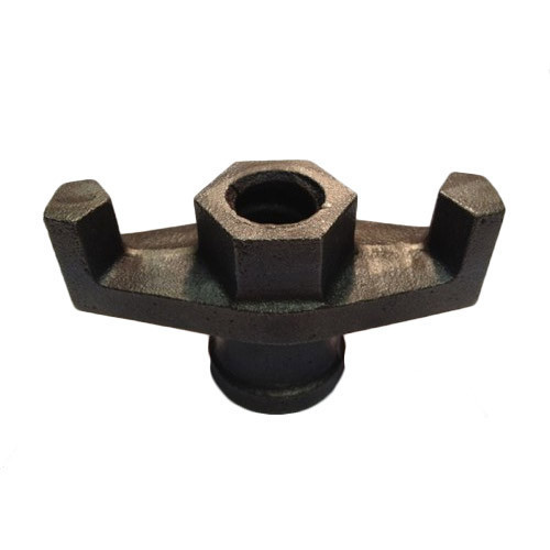 Wing Nut - Cast Iron, M6-m20 Metric Thread | Galvanized Finish, Bs-1139 Standard, Ideal For Securing Scaffolding And Clamps