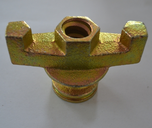 Wing Nut - Cast Iron, M6-m20 Metric Thread | Galvanized Finish, Bs-1139 Standard, Ideal For Securing Scaffolding And Clamps