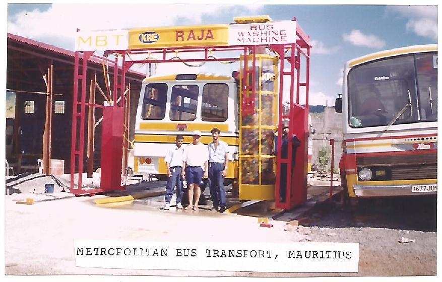 Kre 1 Brush Bus Wash Machine