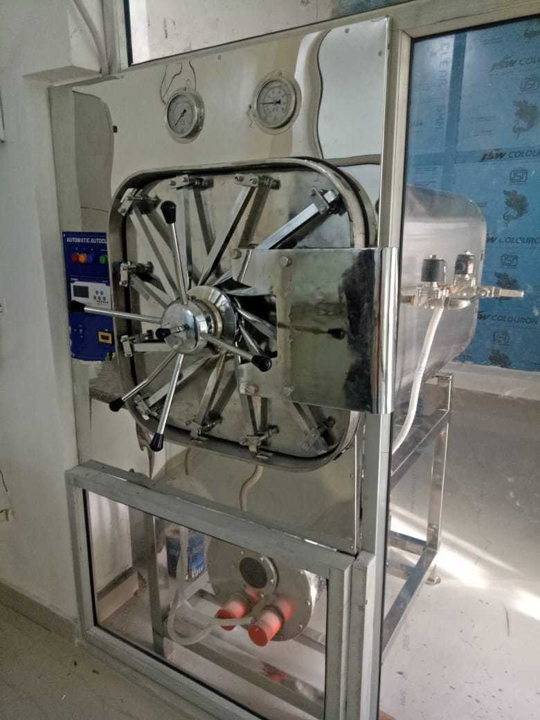Horizontal Autoclave Rectangular (Double Door) Door Type: Double Door