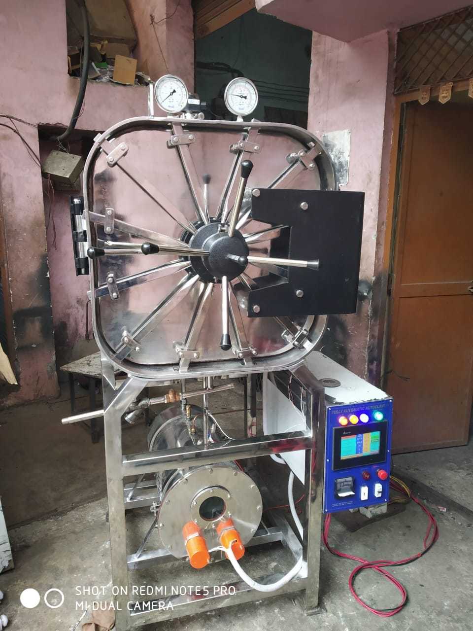 Horizontal Autoclave Rectangular (Double Door) Door Type: Double Door