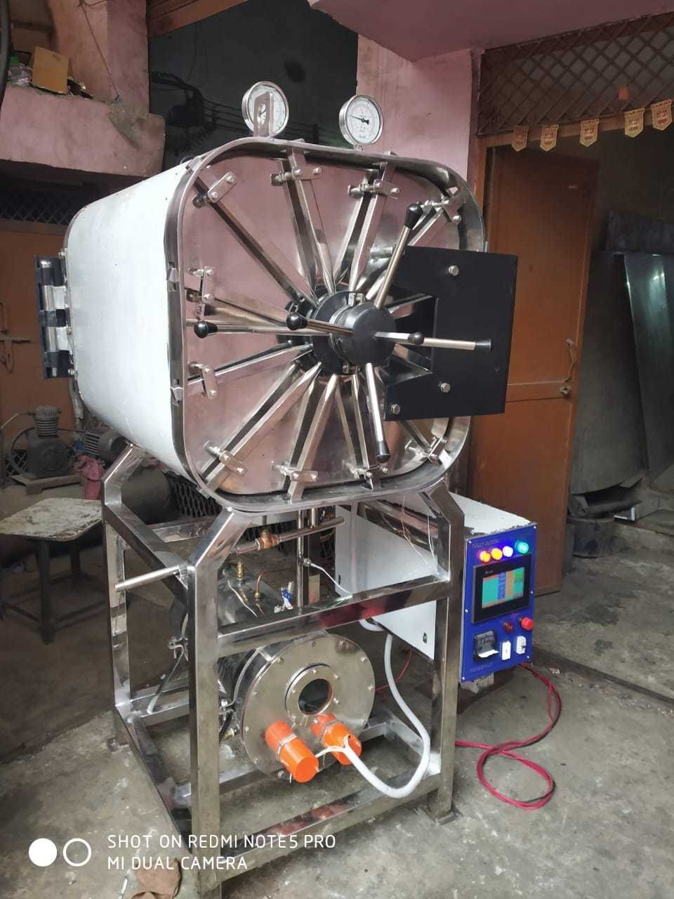 Horizontal Autoclave Rectangular (Double Door) Door Type: Double Door