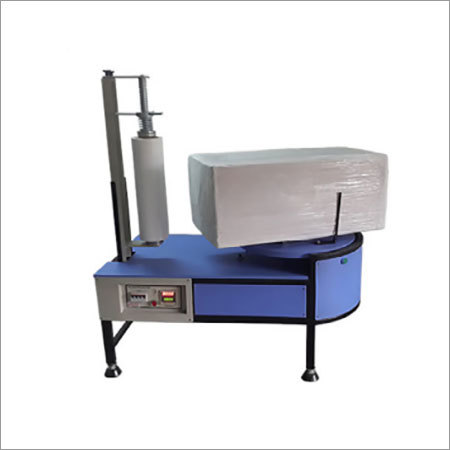Metal Semi Automatic Box Stretch Wrapping Machine