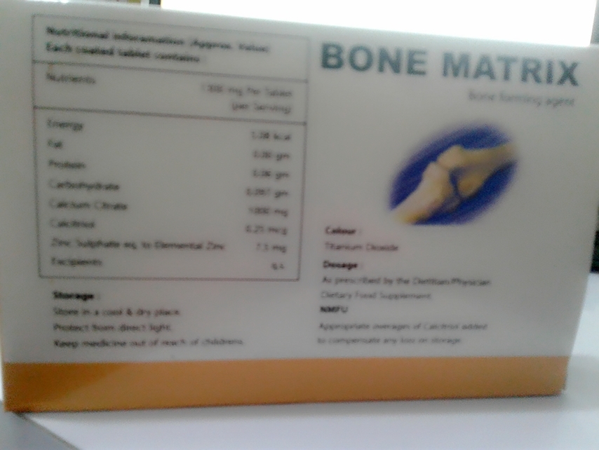 Bone Matrix Tablet