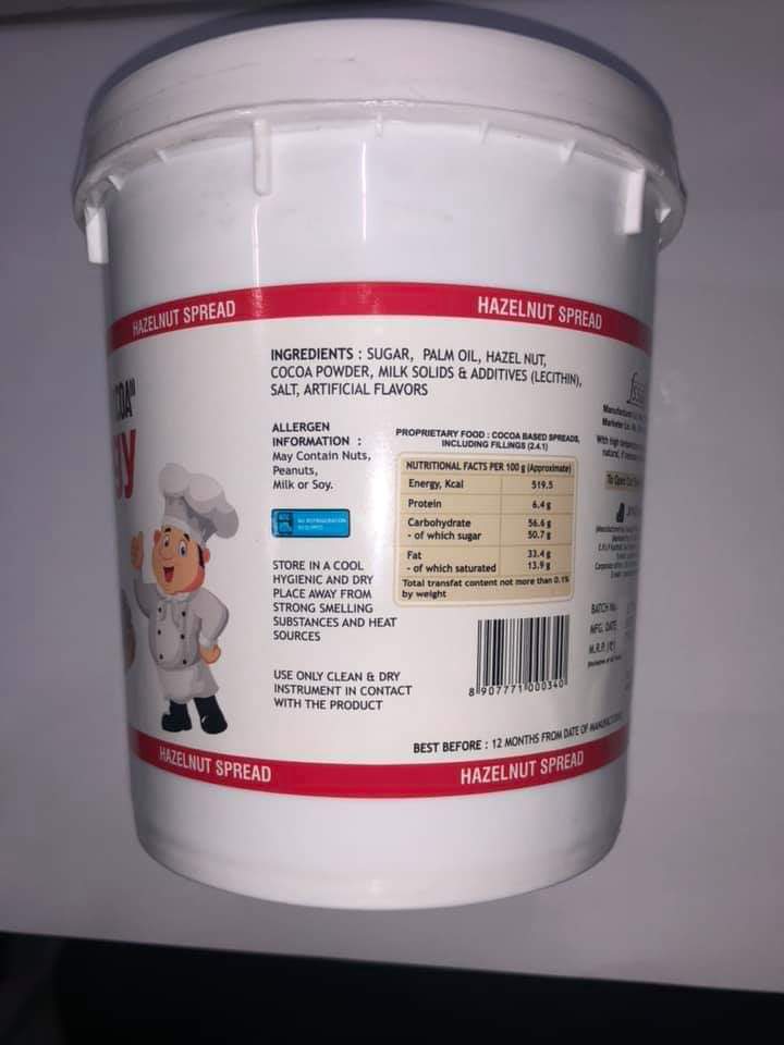 Liquid Hazelnut Paste