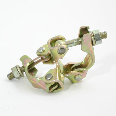 Sheet Metal Fix Coupler - 4mm Pressed Steel, 48.3mm X 48.3mm O.d., 40mm Nb Tube Connection, Electroplated Zinc, Rigid And Durable Design