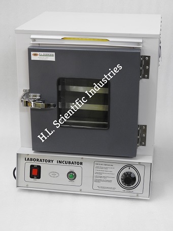 Bacteriological Incubator - Stainless Steel, 680 X 580 X 1400 Mm | Digital Display, Thermostat Control, Temperature Range 5â°c Above Ambient To 80â°c, Powder Coated Mild Steel Body, Ideal For Controlled Biological Incubation