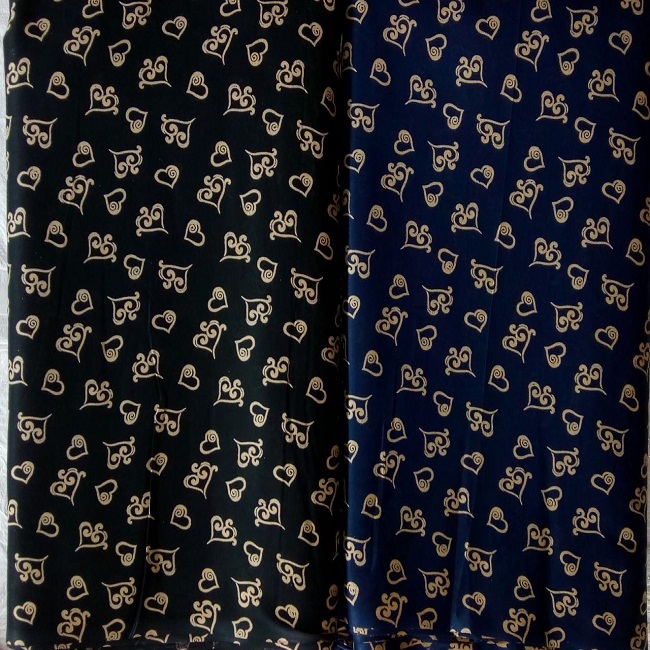 Rayon Discharge Fabric