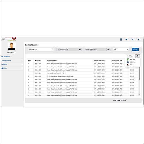 Dormant Report Making System