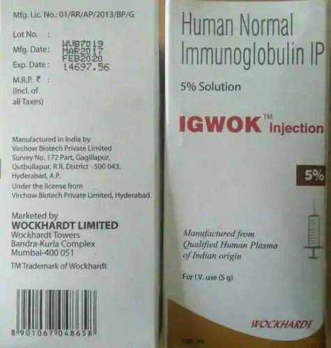 Normal Immunoglobulin Injection