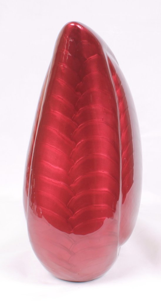 Painting Red Teardrop Cremation Urn