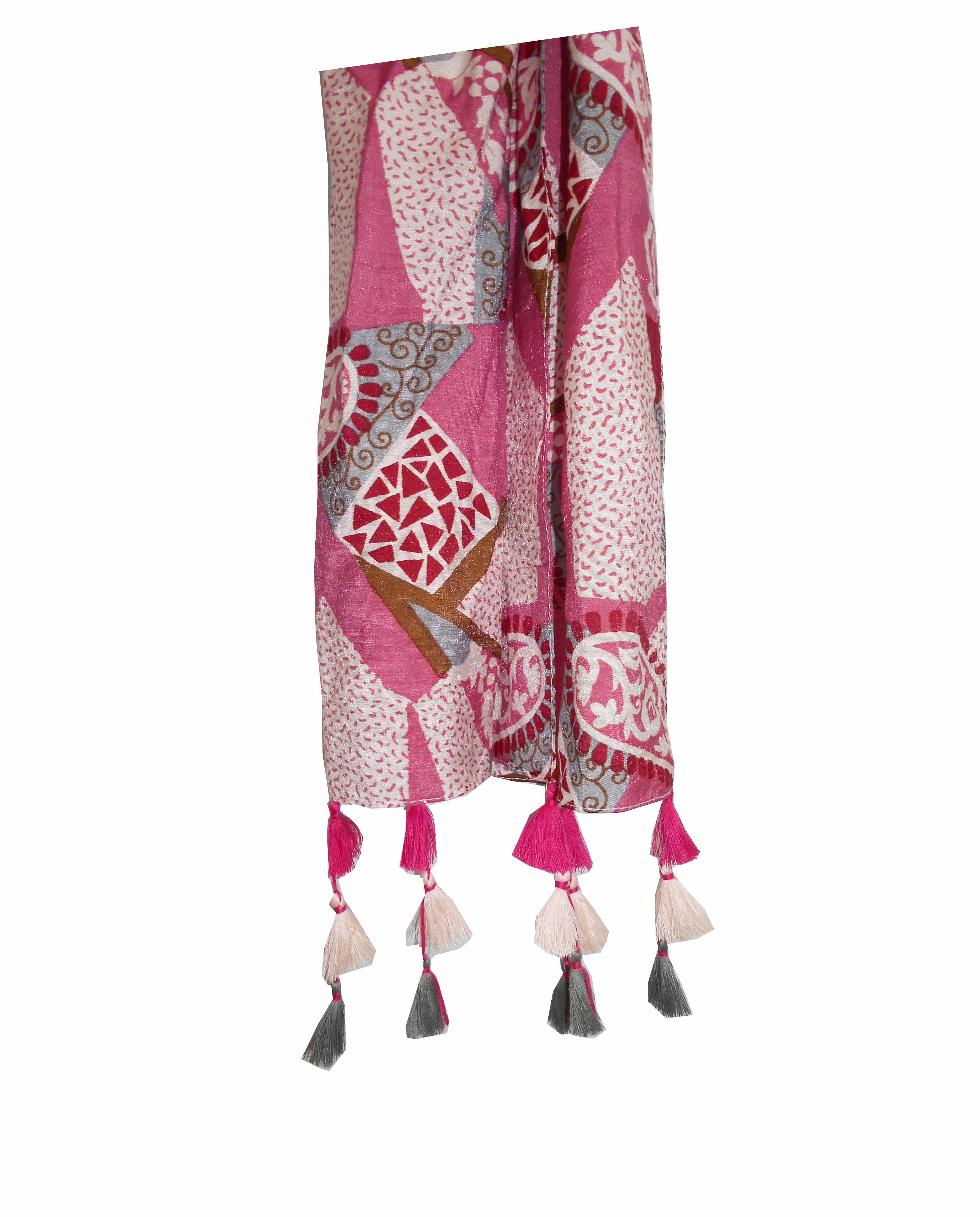 Mixcolor Fancy Printed Stole