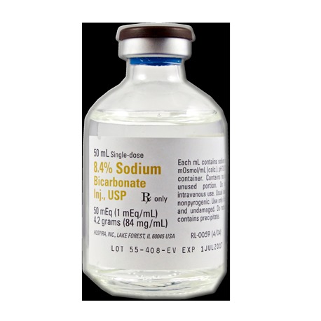 Sodium Bicarbonate Injection - Liquid Formulation | Injectable Solution for Medical Use, pH Balancing and Acid Neutralization