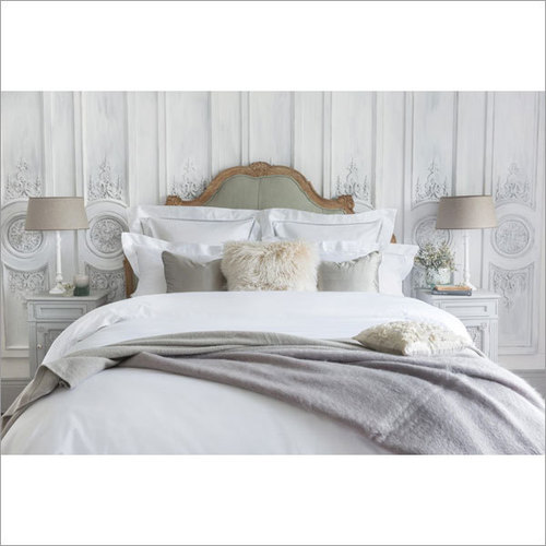 White Embroidered Bed Linen