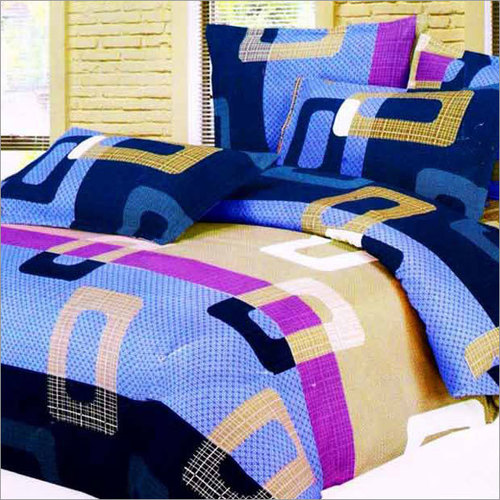 Cotton Bed Sheets - 100% Cotton, Full Size, Multicolor Print | Elegant Design, Artisan Stitched, Easy Care, Perfect for Bedroom and Weddings