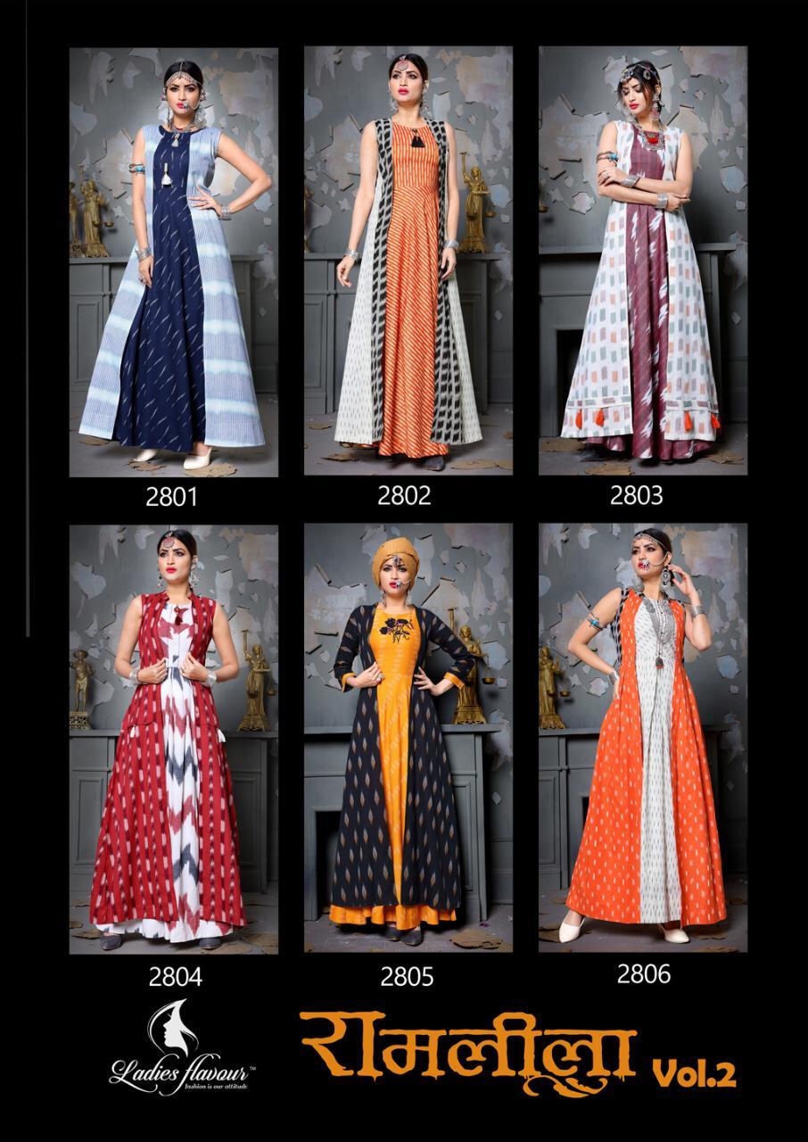 Cotton Heavy Designer Hand Work With Printed Kurtis