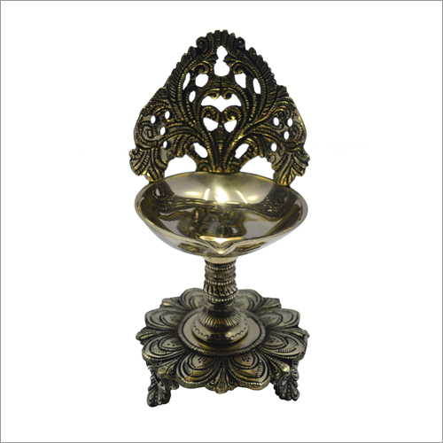 Black Antique Brass Diya