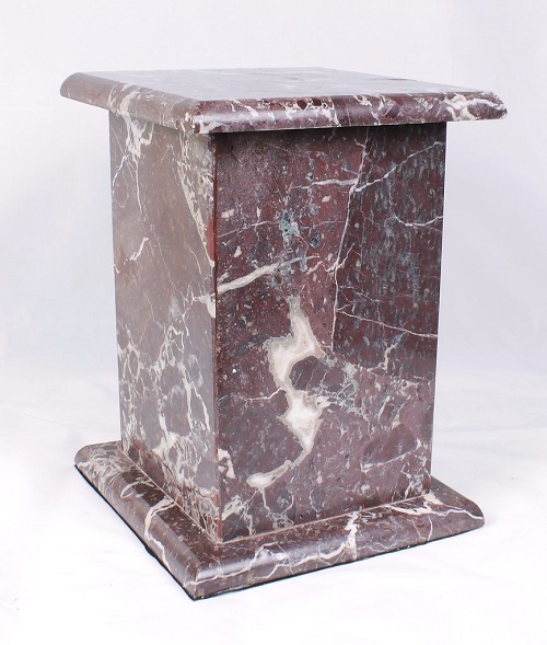 White Coral Marble Casket