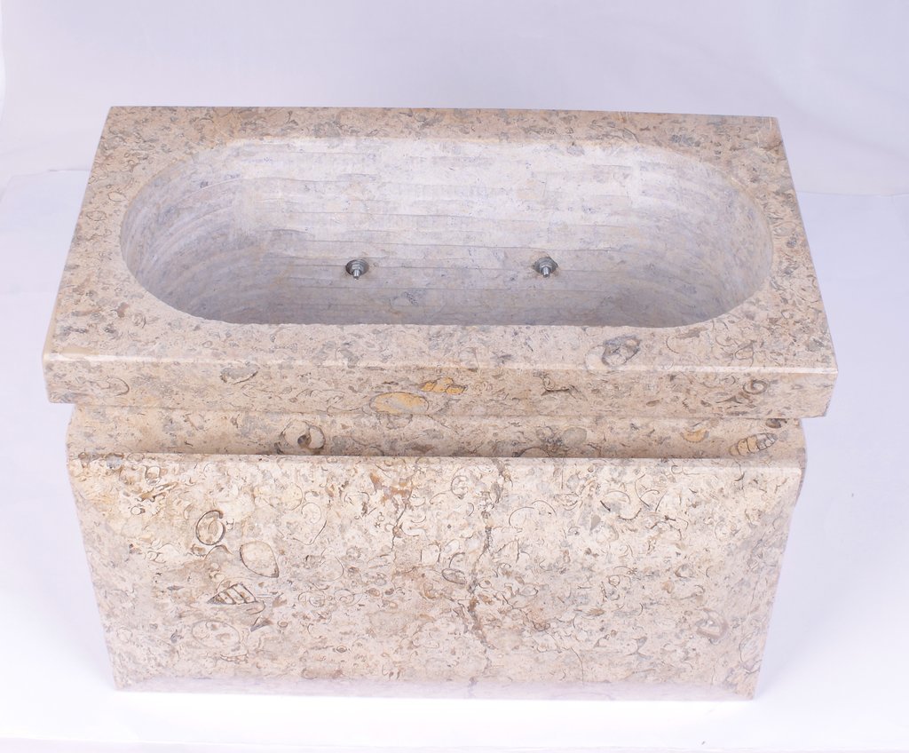 White Coral Marble Casket